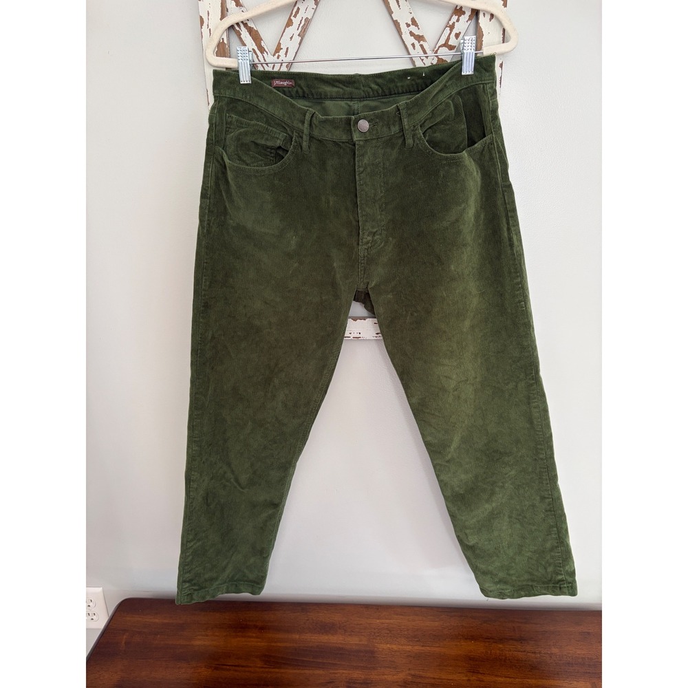 J.McLaughlin Forest Green Men's Corduroy Pants‎ 34x27